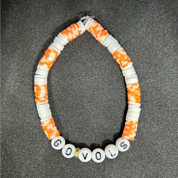 University of Tennessee - Knoxville (Go Vols) Heishi Bracelet - Picture 3 of 7